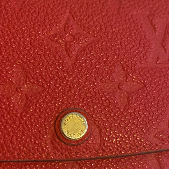 𝅺LOUIS vuitton empriente emilie wallet only**** - Picture 5 of 17